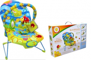 картинка Шезлонг "Счастливая лягушка bouncer " от магазина Аистенок