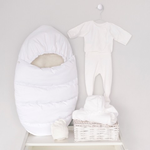 картинка Комплект на выписку 6 предметов "Зефир", зимний от магазина Аистенок