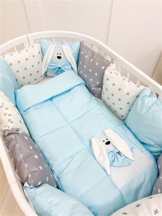 картинка Комплект "Добрые сны-зайка" 17 предметов от магазина Аистенок