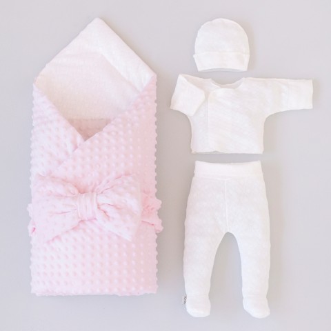 картинка Демисезонный комплект на выписку из коллекции Первый гардероб, от магазина Аистенок