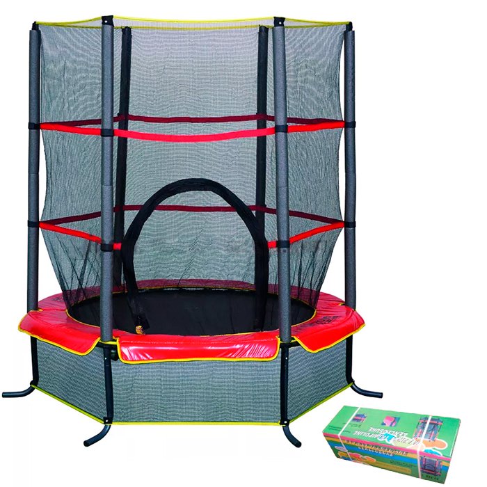 картинка БАТУТ 141-21-49 1,4М, С ОГРАЖДЕНИЕМ, ДО 80КГ от магазина Аистенок