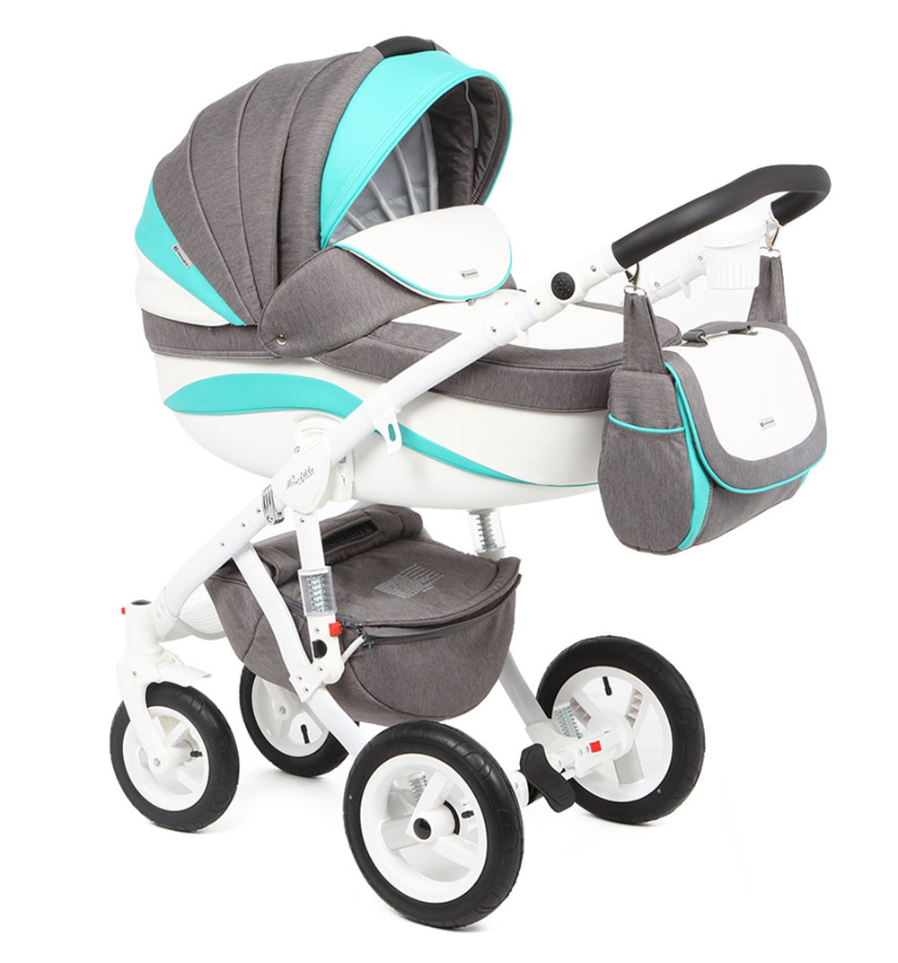 картинка КОЛЯСКА АДАМЕКС "BARLETTA NEW" 3 в 1 от магазина Аистенок