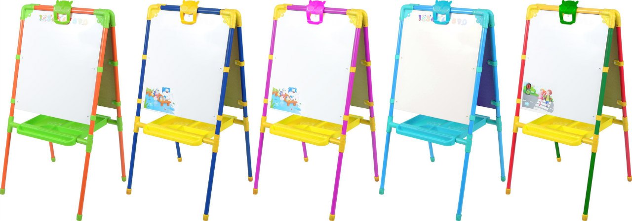 картинка Мольберт М1  с большим пеналом от магазина Аистенок