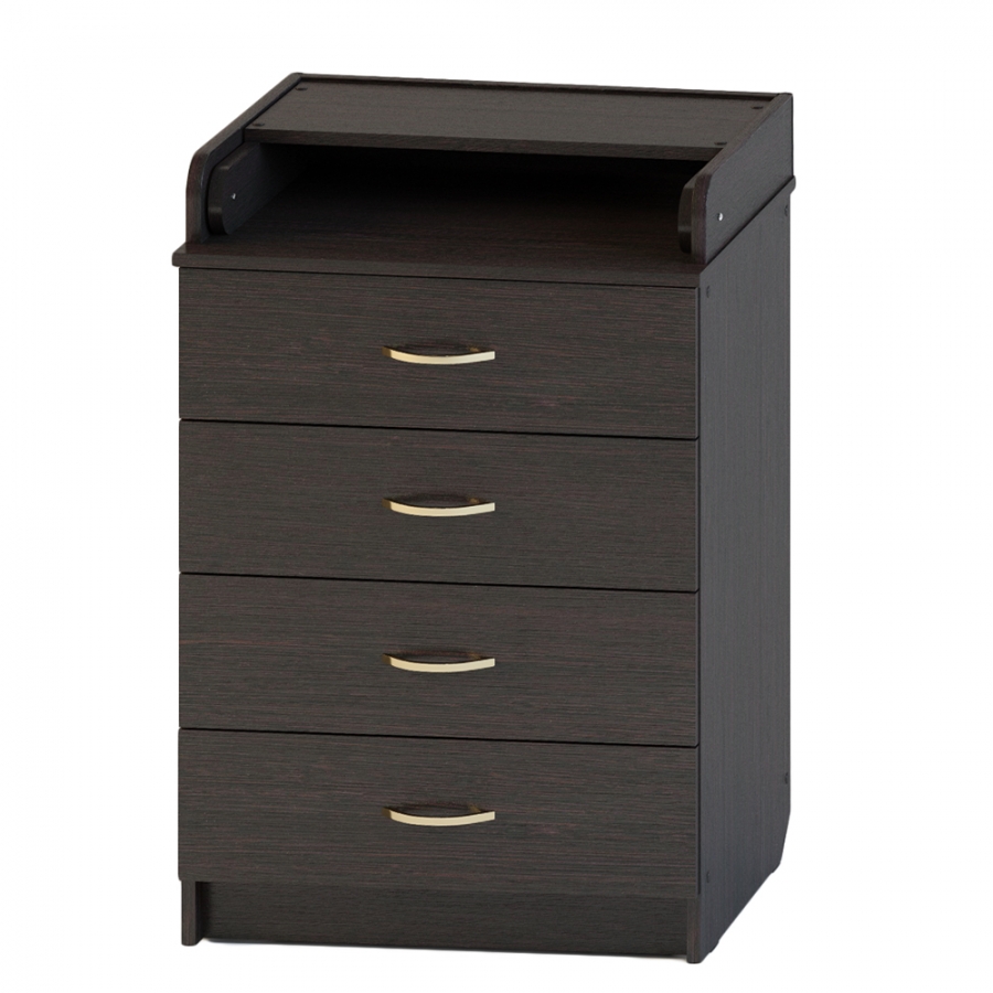 картинка АТОН Комод  60/4 ЛДСП Венге от магазина Аистенок