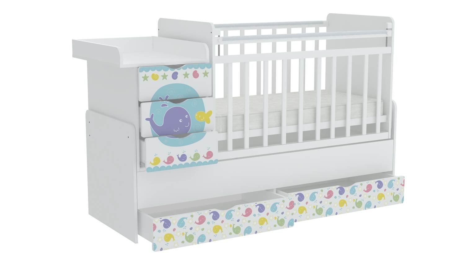 картинка Кроватка детская Фея 1150  от магазина Аистенок