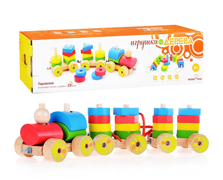 картинка Паровозик малый от магазина Аистенок