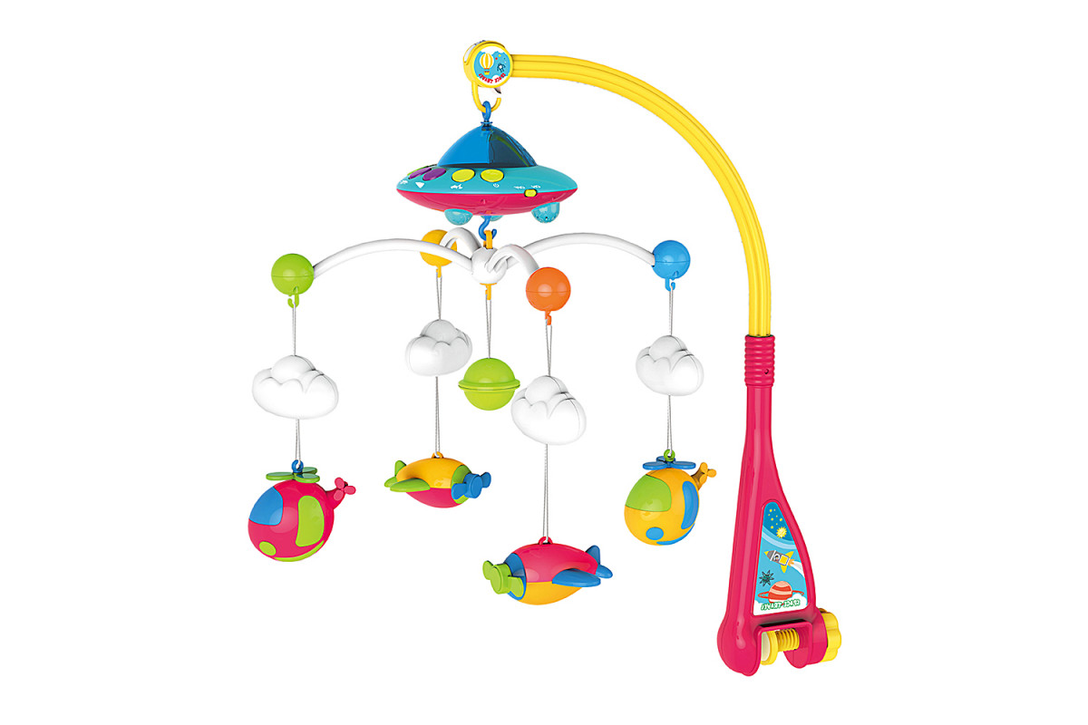 картинка Музыкальный мобиль "Рыбка" с проектором  от магазина Аистенок