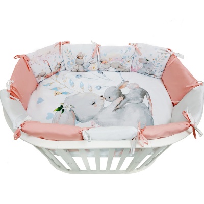 картинка Комплект в кроватку 6 предметов  ДЕТСКАЯ ИСТОРИЯ подушки от магазина Аистенок