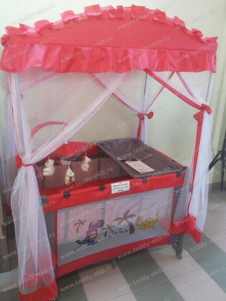картинка Кровать-манеж B1100 от магазина Аистенок