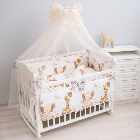 картинка Комплект в кроватку 7 предметов "Африка" от магазина Аистенок