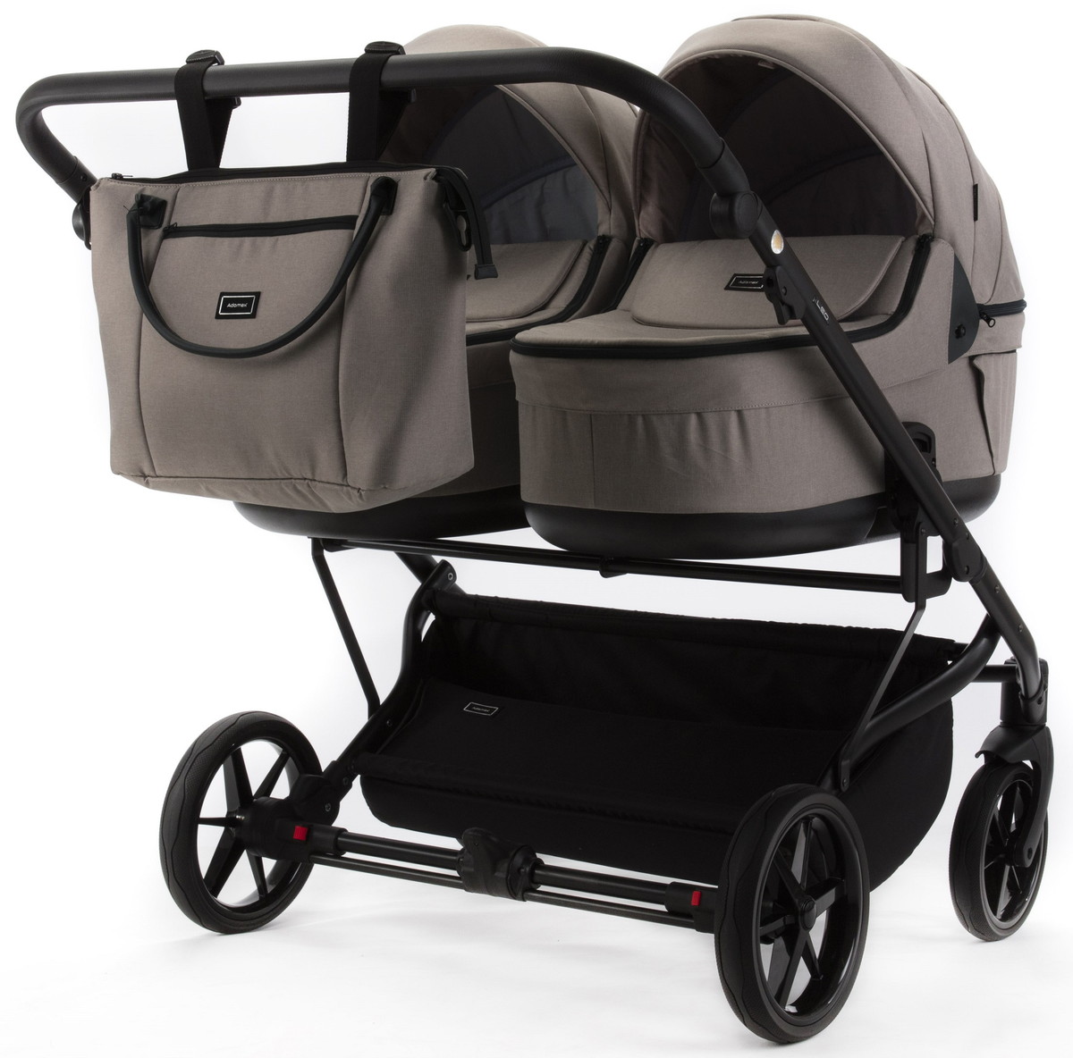 картинка Коляска 3 в 1 ADAMEX LEO-DUO от магазина Аистенок