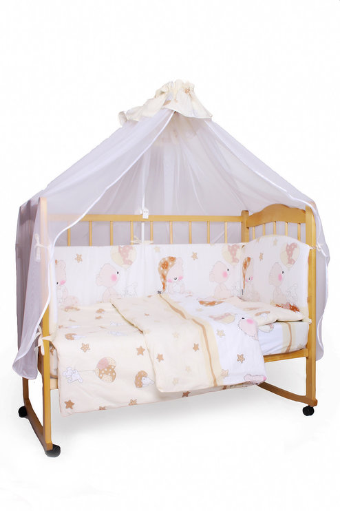 картинка Комплект детского постельного белья 7 предметов  МИШКИН СОН от магазина Аистенок