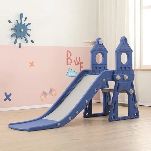 картинка Горка детская "Башня" с бортами  от магазина Аистенок