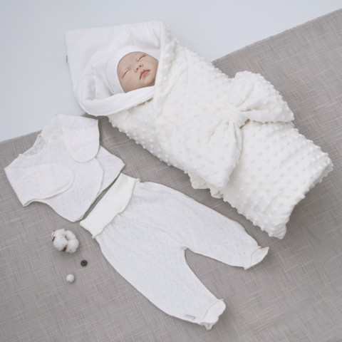 картинка Комплект на выписку "Первый гардероб", 5 предметов ( летний) от магазина Аистенок