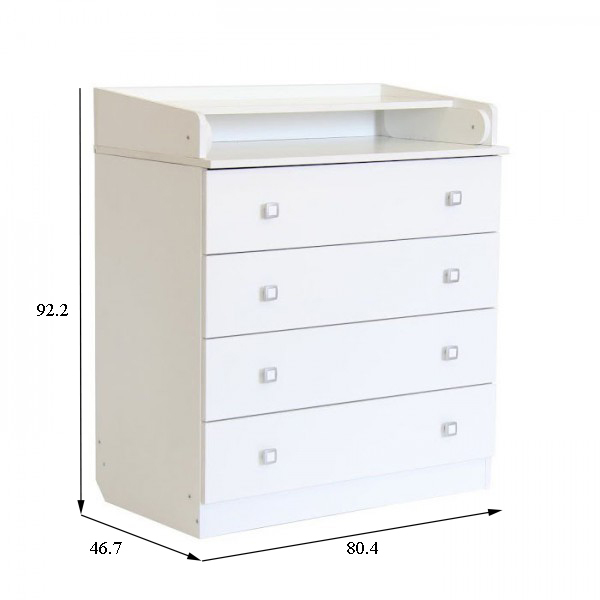 картинка Комод Фея 1580  (80/4)  от магазина Аистенок