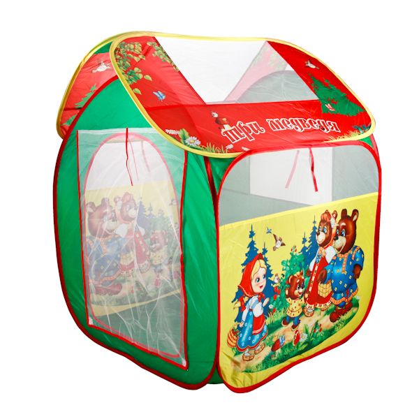 картинка Игровая палатка "Три медведя" от магазина Аистенок