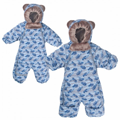 картинка Комбинезон "Ретро Авто", демисезонный,  от магазина Аистенок