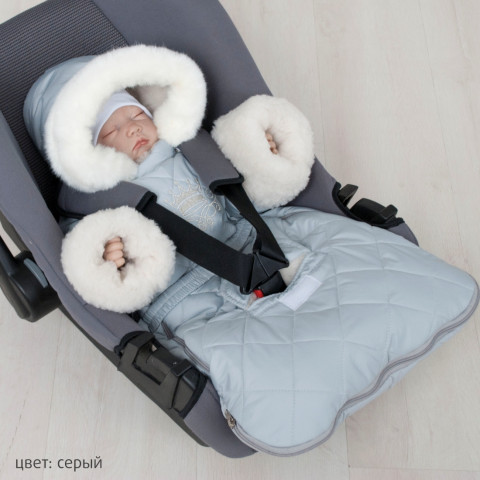картинка Зимний комбинезон для авто-кресла "Империя", растущий.  от магазина Аистенок