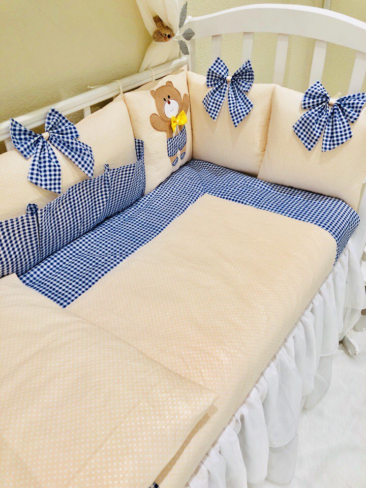 картинка Комплект в кроватку "Мимимишки" от магазина Аистенок