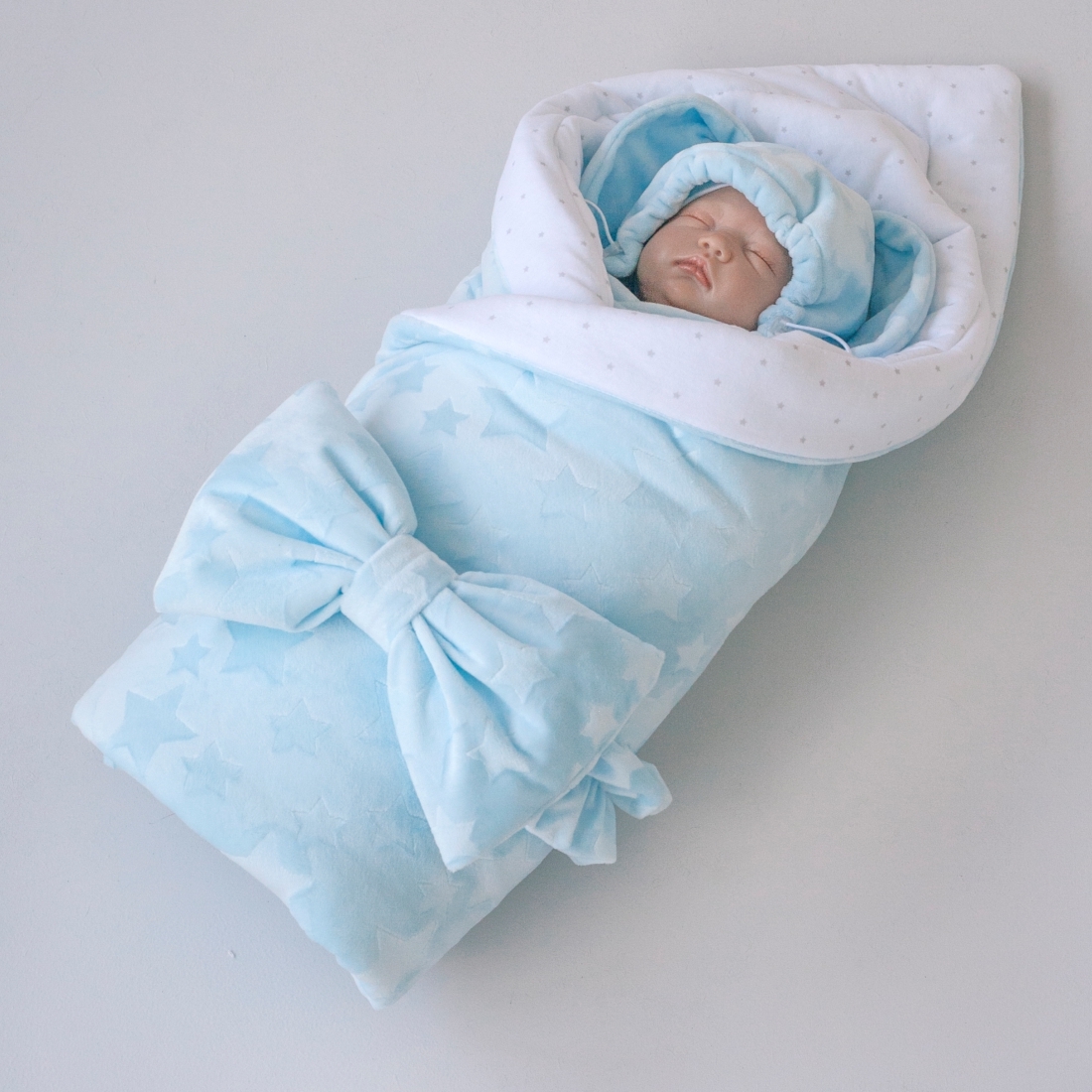 картинка Комплект на выписку 5 предметов "Новые Звездочки", зимний  от магазина Аистенок