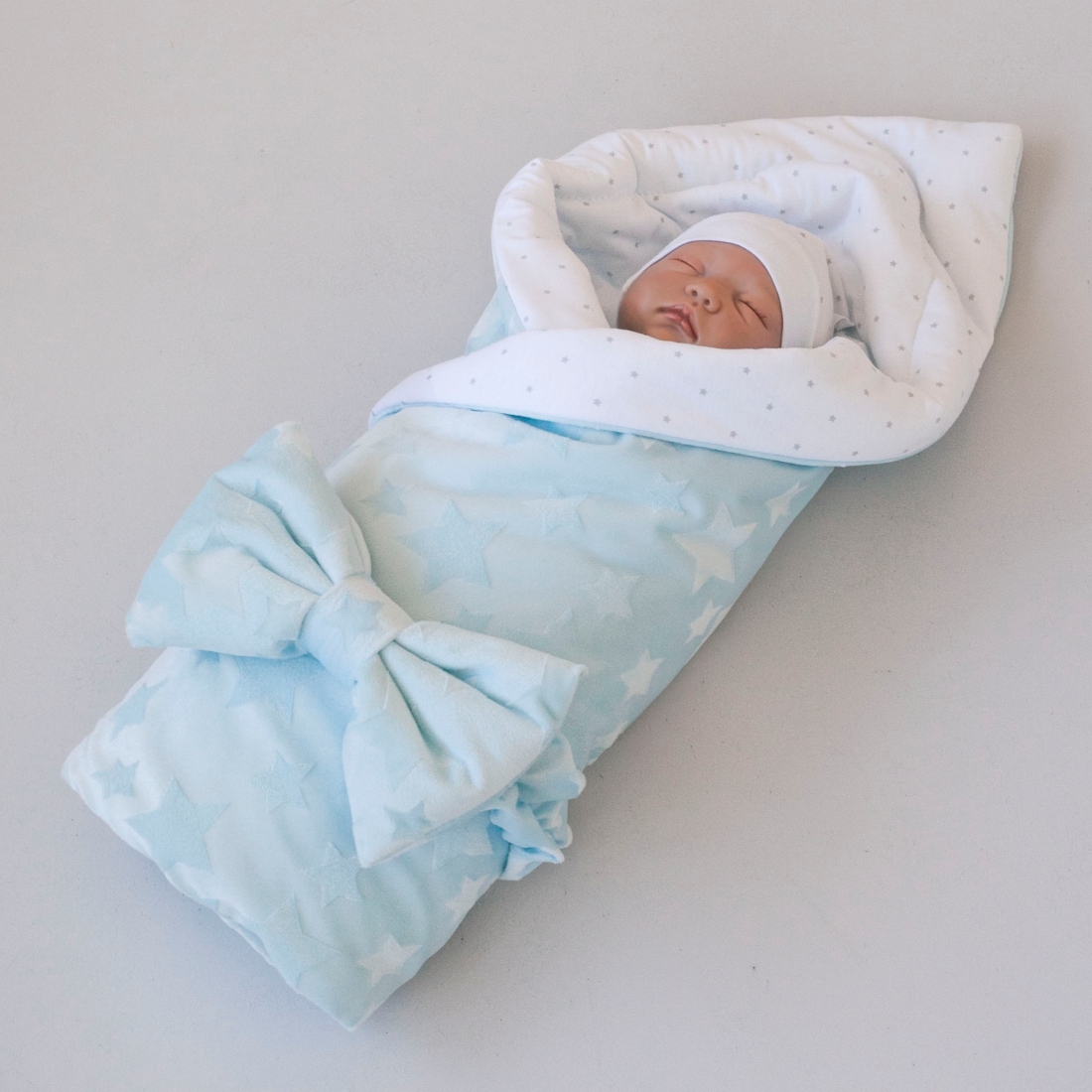 картинка Комплект на выписку 5 предметов "Новые Звездочки" летний от магазина Аистенок