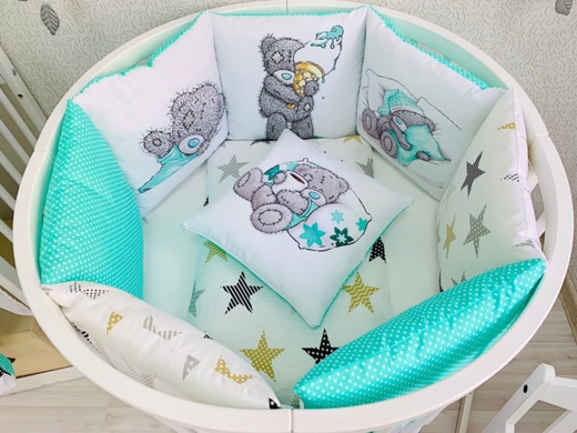 картинка Комплект в кроватку "Забава - 2" от магазина Аистенок