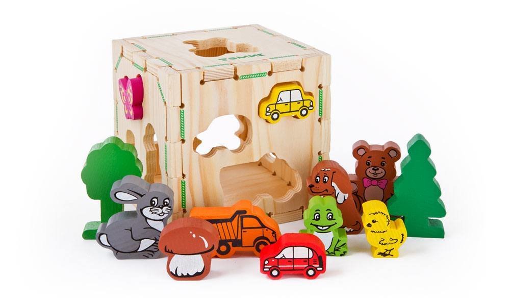 картинка Сортер «Веселые фигурки»13 от магазина Аистенок