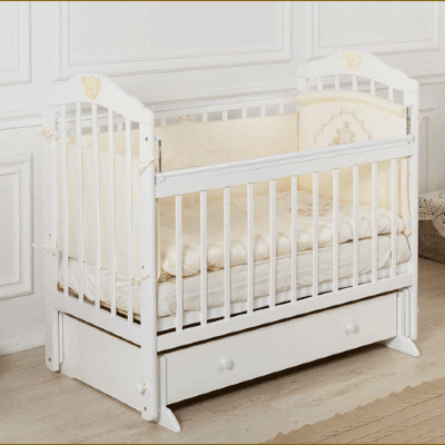 картинка Кровать детская Incanto PALI с мишкой от магазина Аистенок