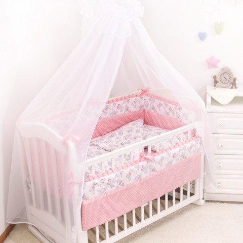 картинка Комплект в кроватку 7 предметов "Мишки Тэдди" от магазина Аистенок