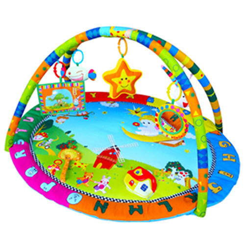 картинка LA-DI-DA РАЗВИВАЮЩИЙ КОВРИК СЧАСТЛИВЫЙ МАЛЫШ от магазина Аистенок