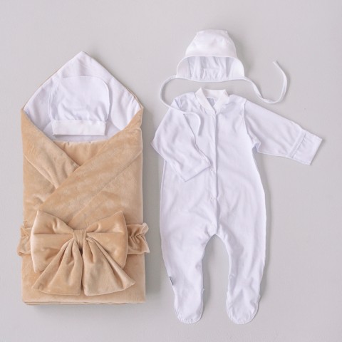 картинка Комплект на выписку 5 предметов "KiDi King" от магазина Аистенок