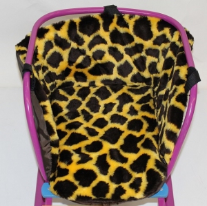 картинка Mатрасик меховой "ЛЮКС" ЖИРАФ от магазина Аистенок