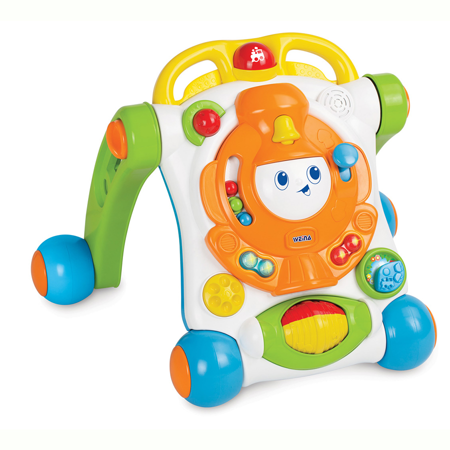 картинка Развивающий центр ходунок ""ВЕСЕЛЫЙ ПАРОВОЗИК"" 2в1 от магазина Аистенок