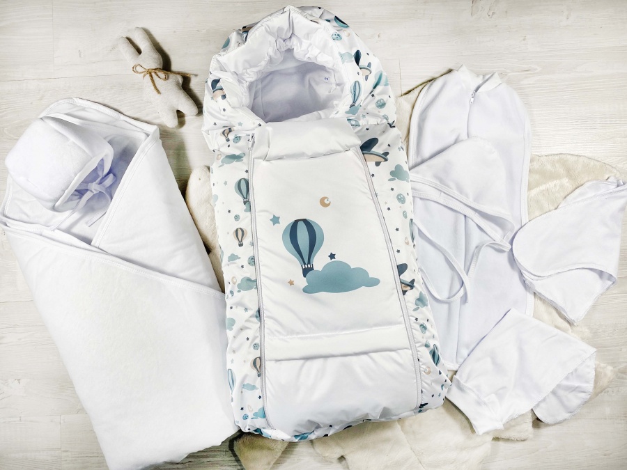 картинка Комплект на выписку детский 7-и предметный д/сезонный от магазина Аистенок