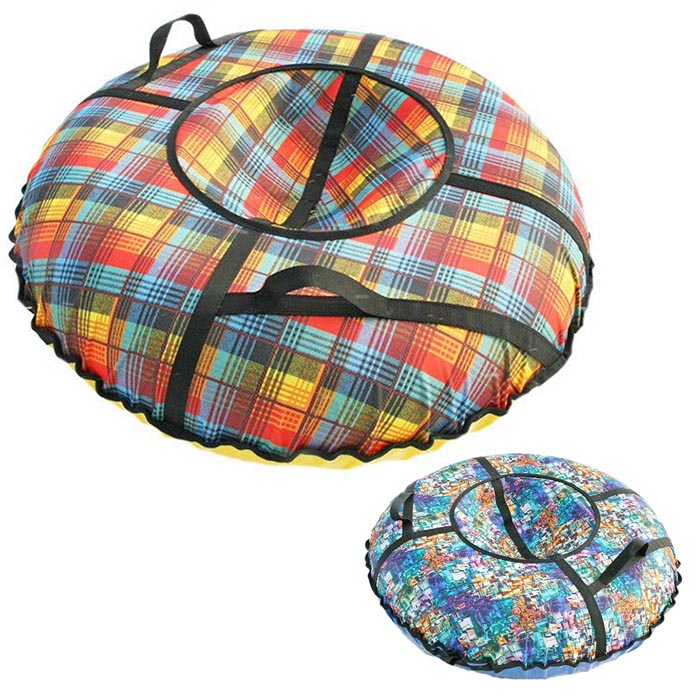 картинка Тюбинг для катания 110см Дизайн+ оксфорд камера R14 от магазина Аистенок