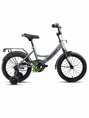 картинка Велосипед детский 2-х колесный 16" ROCKET Gem, цвет серый от магазина Аистенок