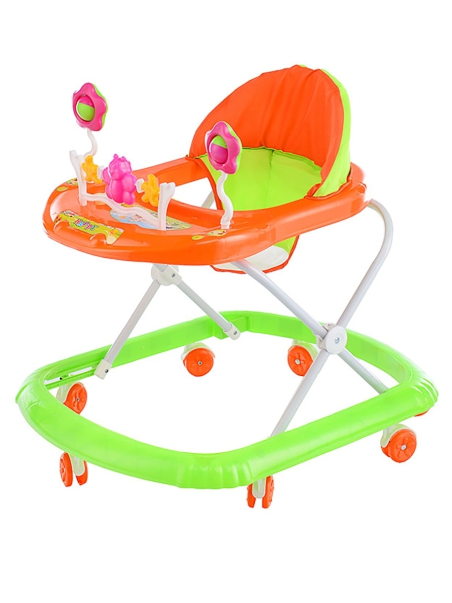 картинка Ходунки в пакете ( оранжево-зеленый) от магазина Аистенок