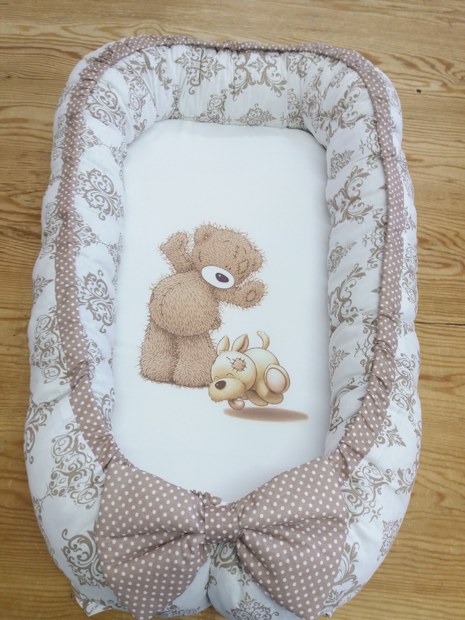 картинка Гнёздышко-кокон для сна "Малыши" от магазина Аистенок