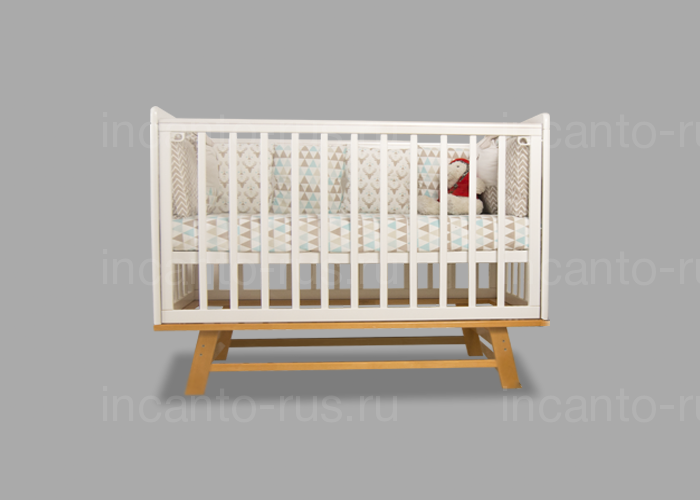 картинка Кровать Incanto Anniken продольный маятник от магазина Аистенок