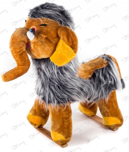 картинка Качалка Мамонтенок от магазина Аистенок