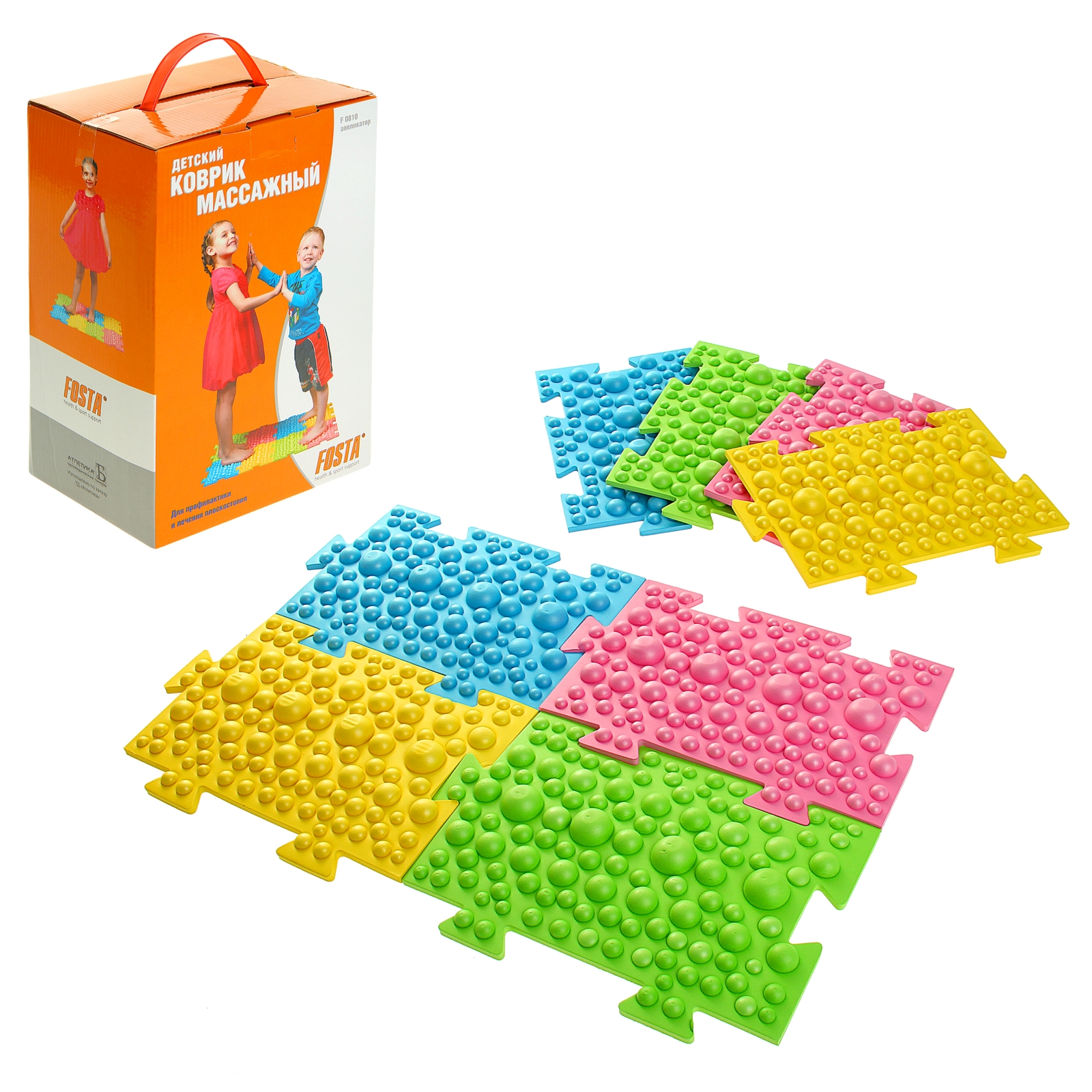 картинка Массажный коврик (8 модулей) от магазина Аистенок