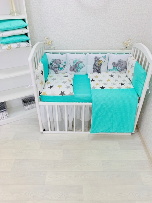 картинка Комплект в кроватку "Забава" от магазина Аистенок