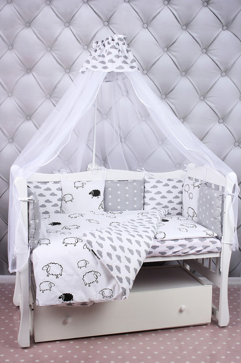 картинка Комплект в кроватку  19 предметов GOOD NIGHT от магазина Аистенок