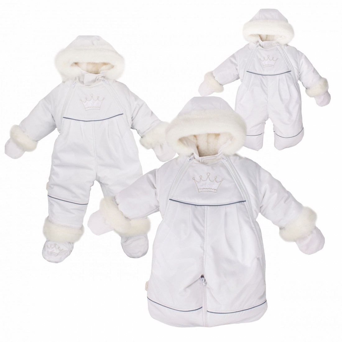 картинка ЗИМА Комбинезон-трансформер "Бристоль Королевский" от магазина Аистенок