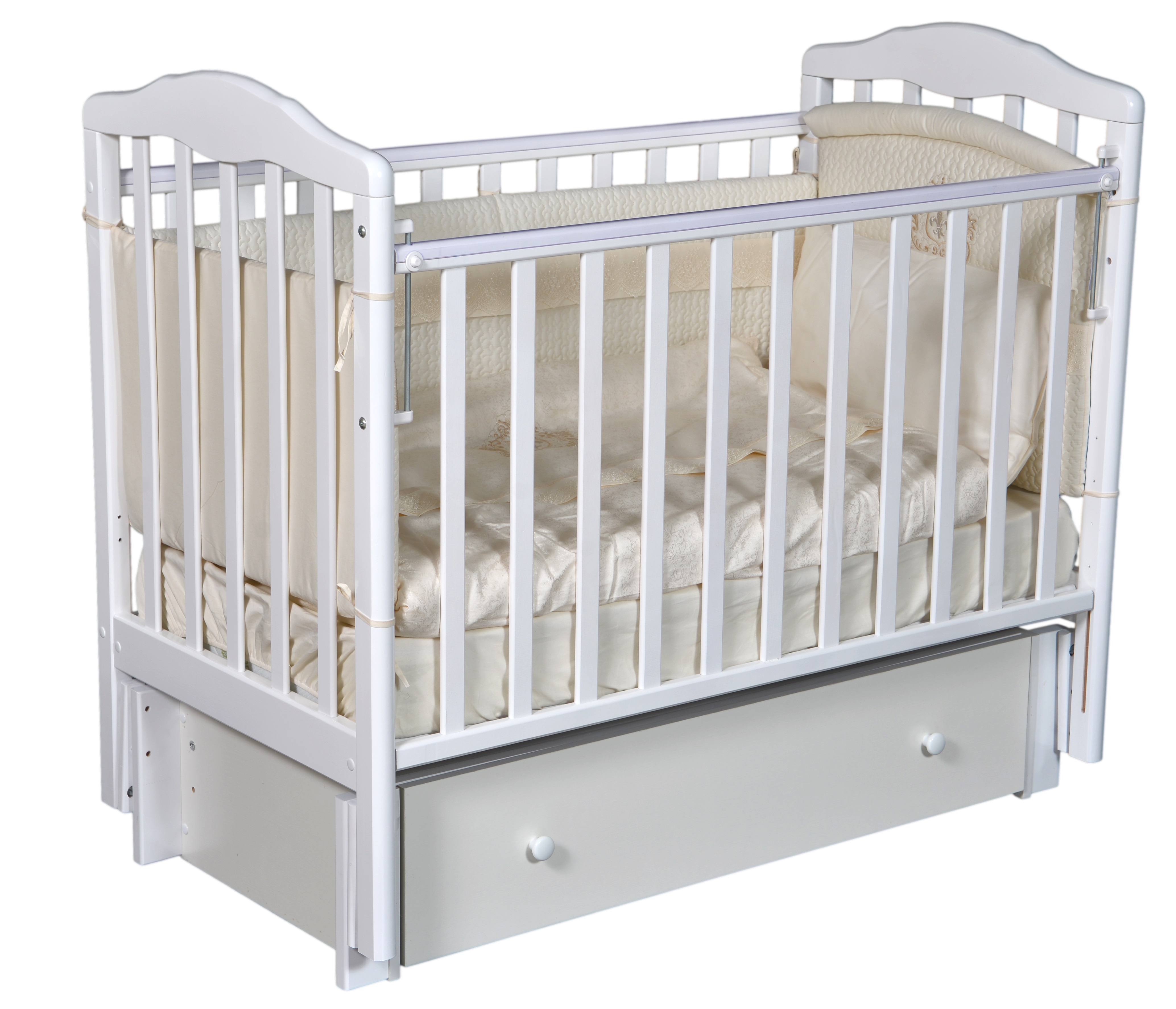 картинка Кроватка Алита 4/6  универсальный маятник от магазина Аистенок