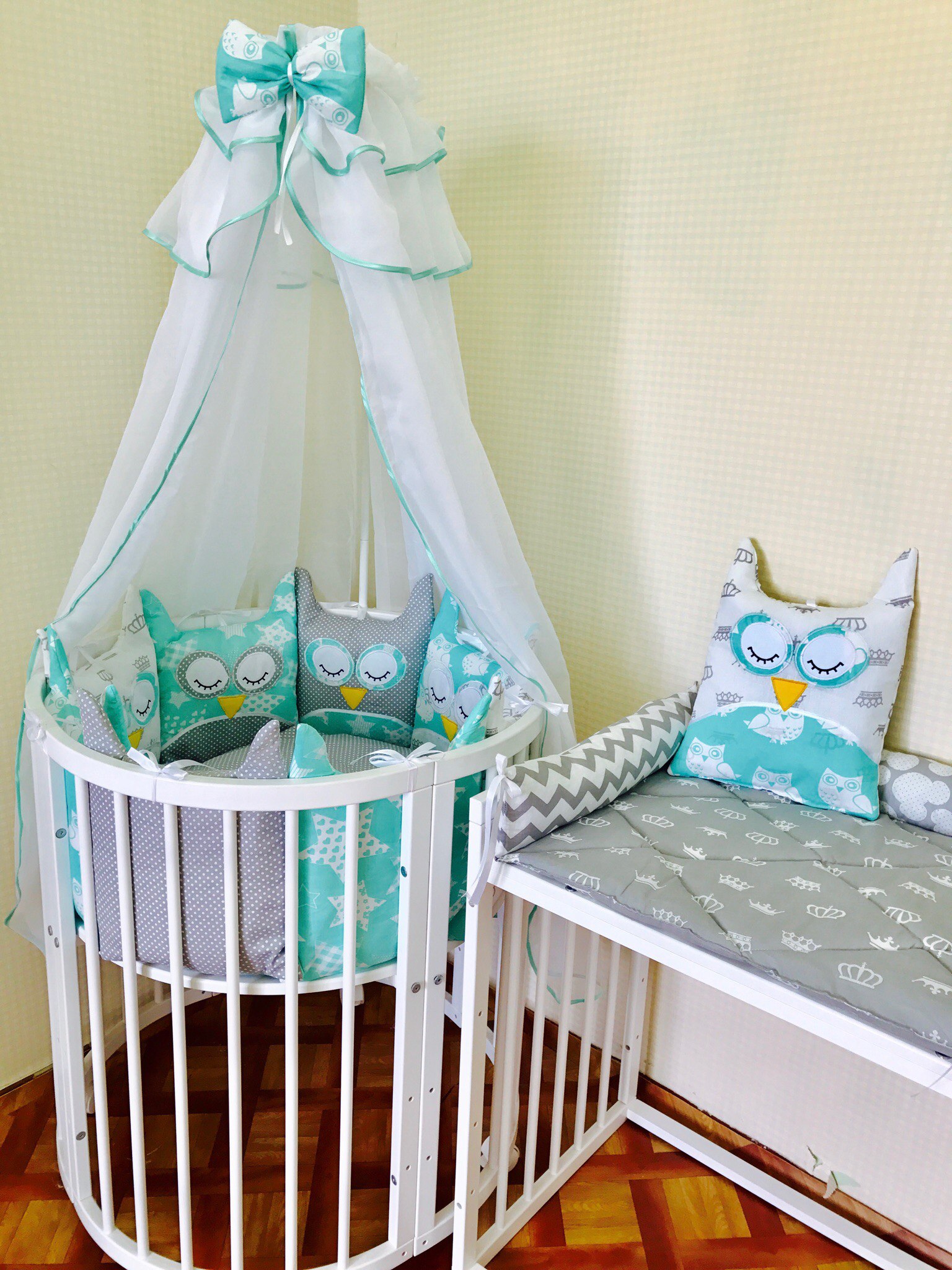 картинка Комплект «Совушки» от магазина Аистенок